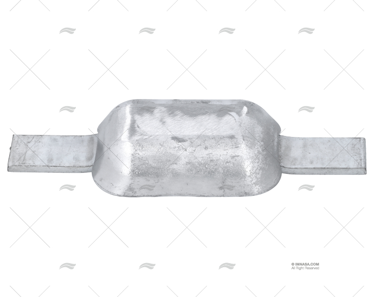 ANODO ZINCO PIASTRA 1Kg   SALDARE GUARDIAN