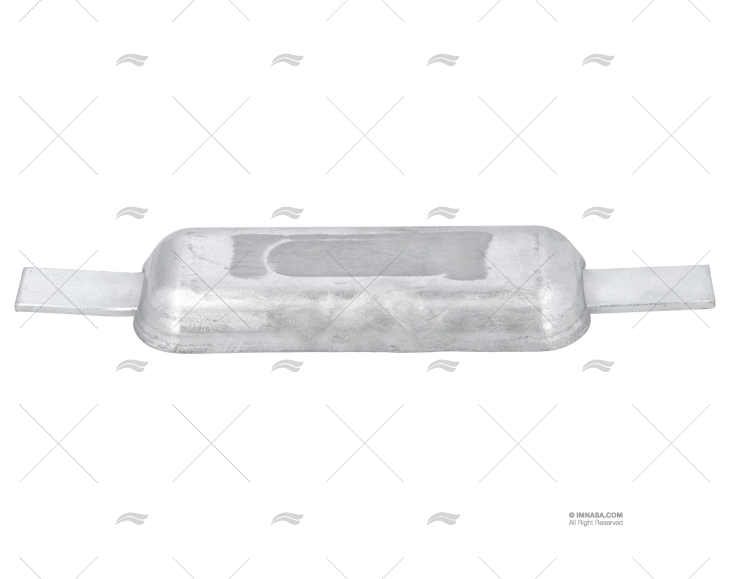ANODO IN ZINCO A PIASTRA 1,8kg DA SALDARE GUARDIAN