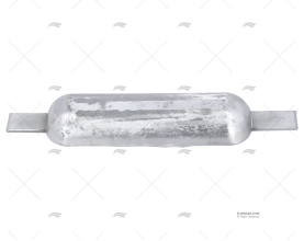 ÂNODO ZINCO PLACA 2,2kg SOLDAR GUARDIAN
