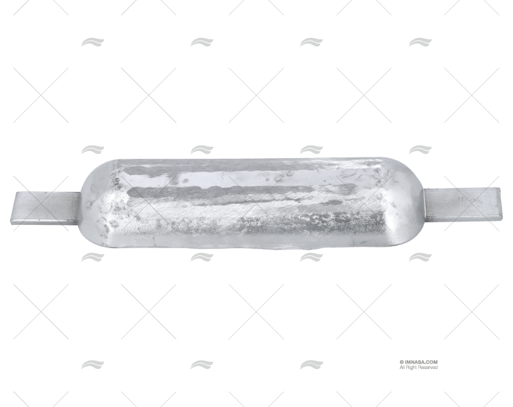 ÂNODO ZINCO PLACA 2,2kg SOLDAR GUARDIAN