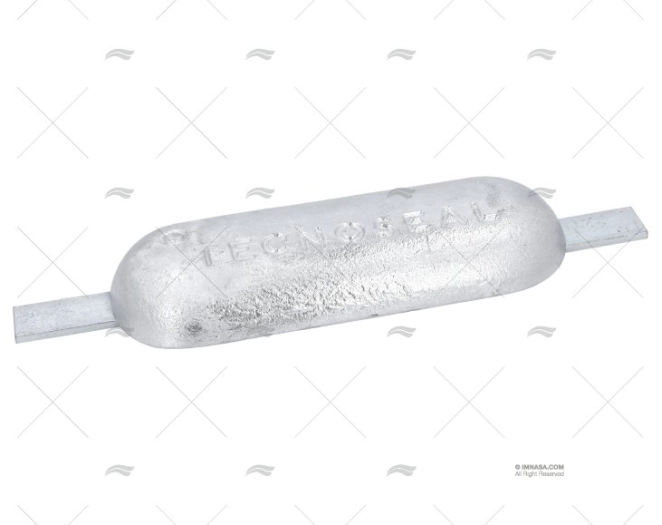 ANODO ZINCO PIASTRA 4kg SALDARE TECNOSEAL
