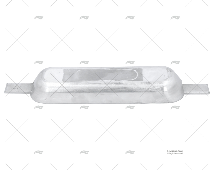 ÂNODO ZINCO PLACA 5kg   SOLDAR GUARDIAN