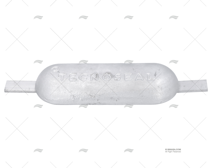ANODO ALLUMINIO PIASTRA 1,8kg DA SALDARE TECNOSEAL