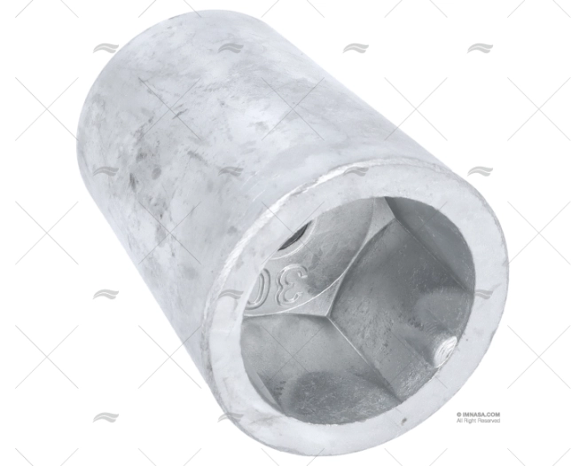 ANODO ZINCO PUNTA ASSE  30mm