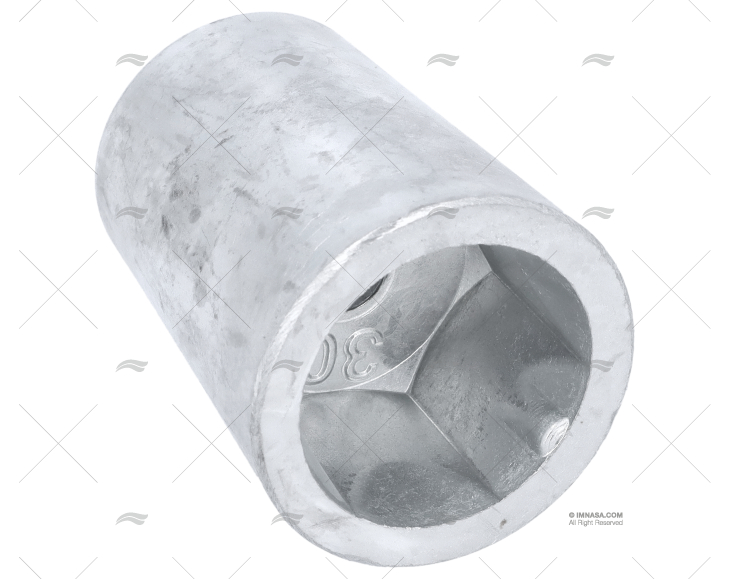 ANODO ZINCO PUNTA ASSE  30mm