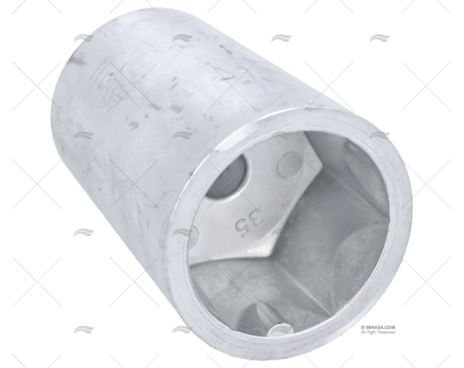 ANODO ZINCO PUNTA ASSE  35mm TECNOSEAL