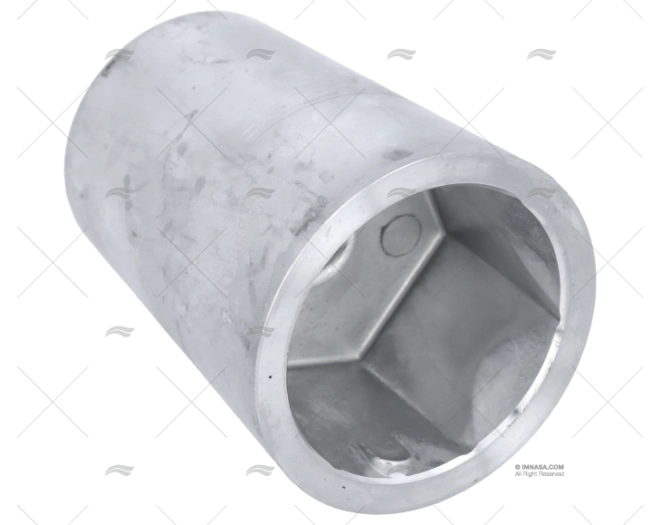 ANODE ZINC ARBRE 40MM CREVETE HEXAGONAL