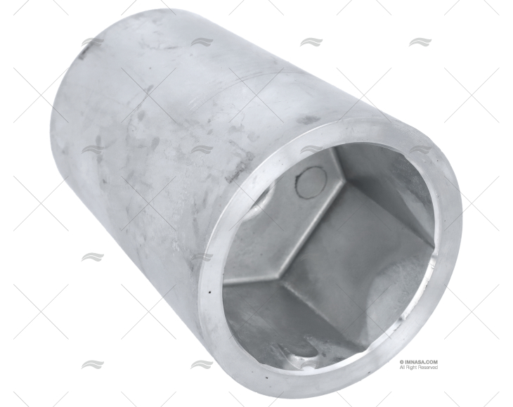 ANODO ZINCO PUNTA ASSE  40mm CON COPIGLIA