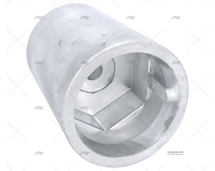 ANODO ZINCO PUNTA ASSE  50mm SCANALATO