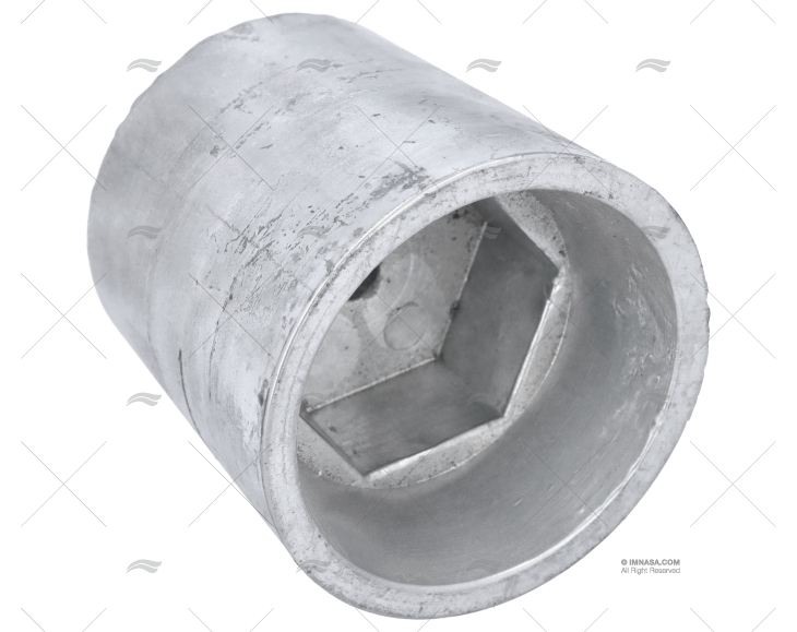 ANODO ZINCO PUNTA ASSE 100mm ESAGONALE GUARDIAN