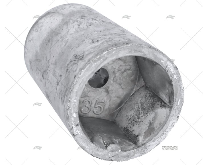 ANODO MAGNESIO PUNTA ASSE 35mm RADICE