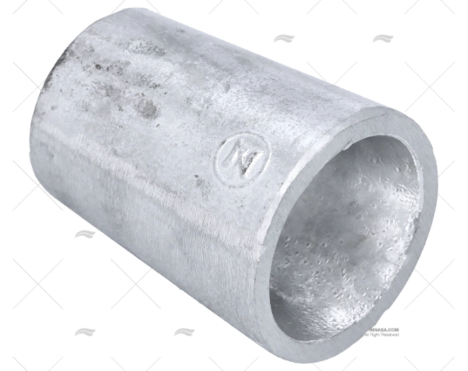 ANODO ZINCO PUNTA ASSE  45mm RADICE ZINETI