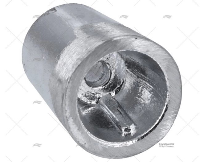ANODO ZINCO PUNTA ASSE  30mm