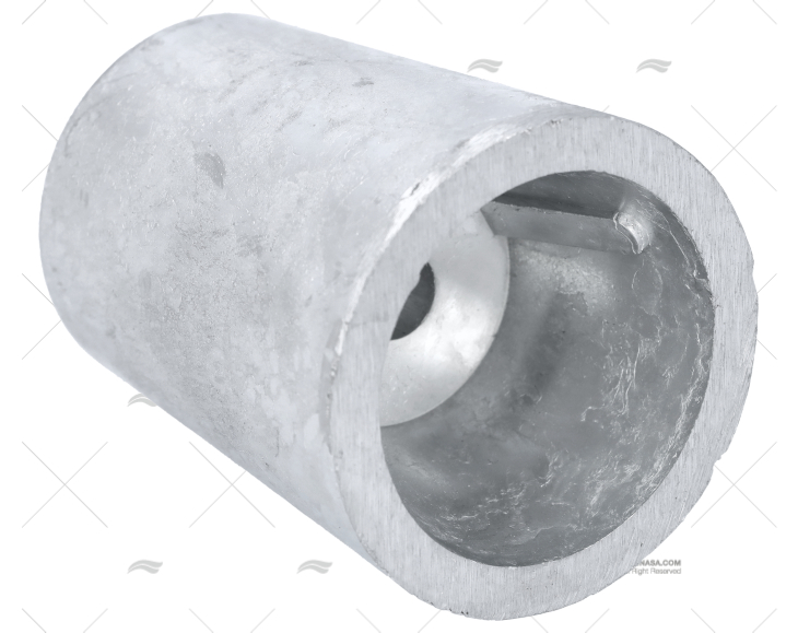 ANODO ZINCO PUNTA ASSE  45mm CHIAVETTATO GUARDIAN