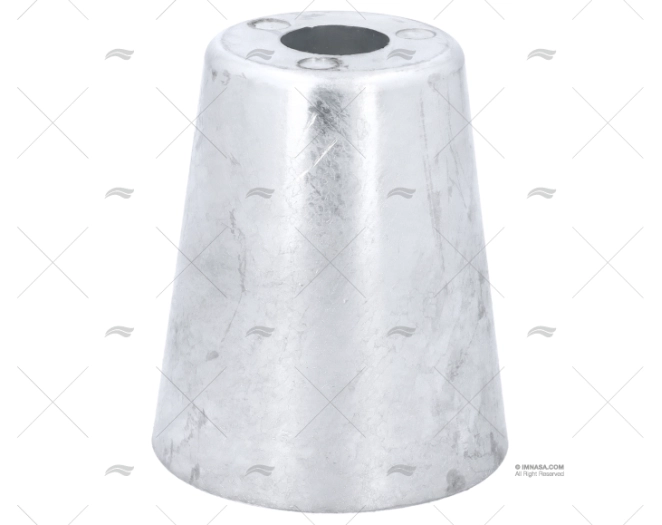 ANODO ZINCO PUNTA ASSE  55mm RADICE
