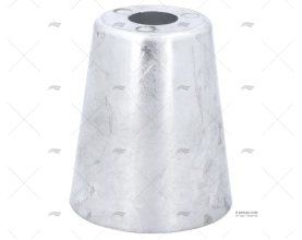 ANODO ZINCO PUNTA ASSE  55mm RADICE