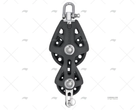 PULEGGIA SYNCHRO T/72 VIOLIN+ARRA. 12mm NERO LEWMAR