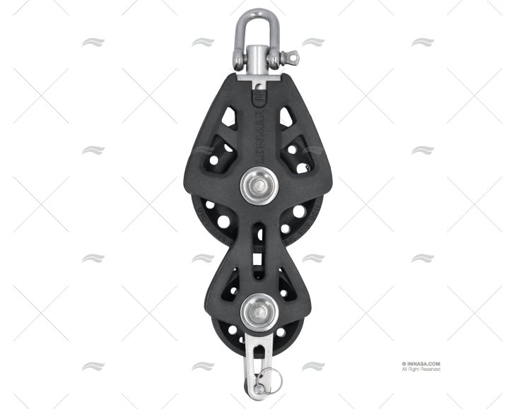 POLIA SINCRO T/72 VIOLIN+ARRA. 12mm BK LEWMAR