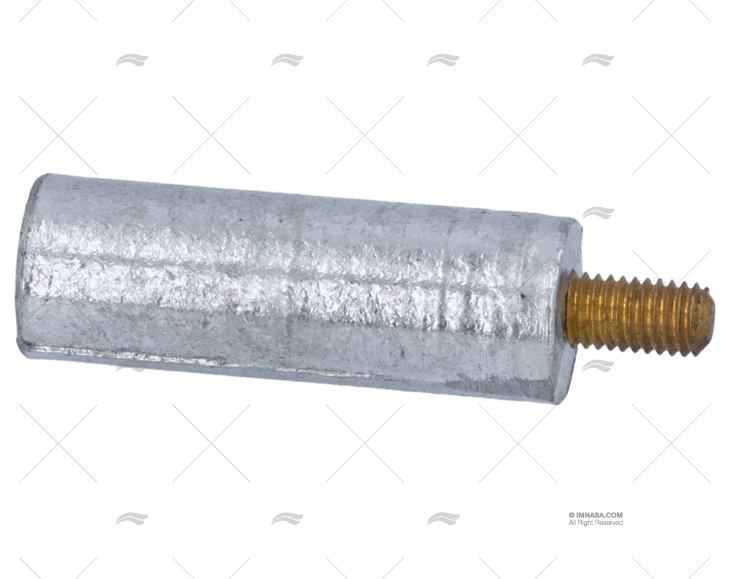 ÂNODO ZINCO BARRA ROSCADA BUKH 12x35mm