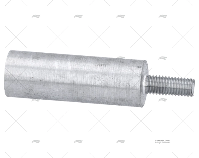 ZINC BAR ANODE THREADED BUKH 12x35mm GUARDIAN