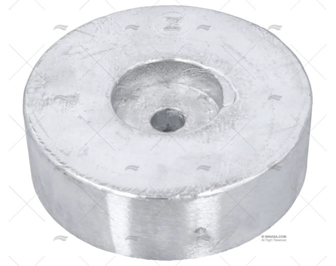 ANODO ZINCO DISCO BAGLIETO 3.4kg. ZINETI