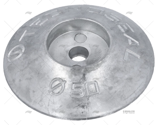 ÂNODO ZINCO LEME  50mm 0,08kg TECNOSEAL