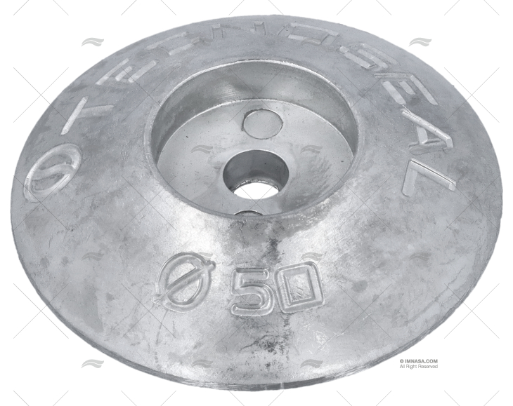 ANODO ZINCO TIMONE  50mm 0,08kg TECNOSEAL