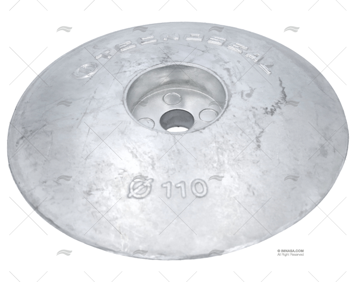 ÂNODO ZINCO LEME 110mm 0,68kg TECNOSEAL