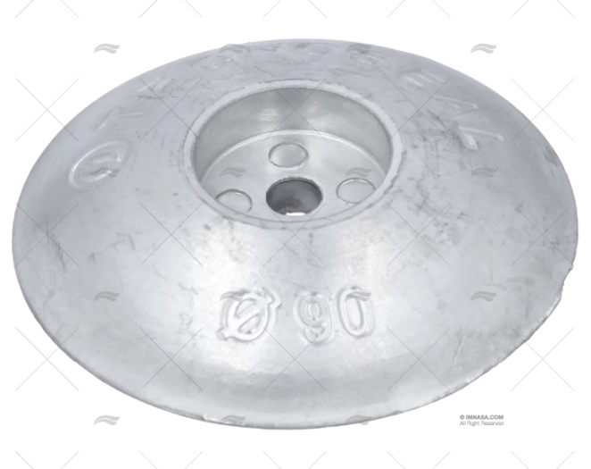 ANODO ZINCO DISCO  90mm TECNOSEAL