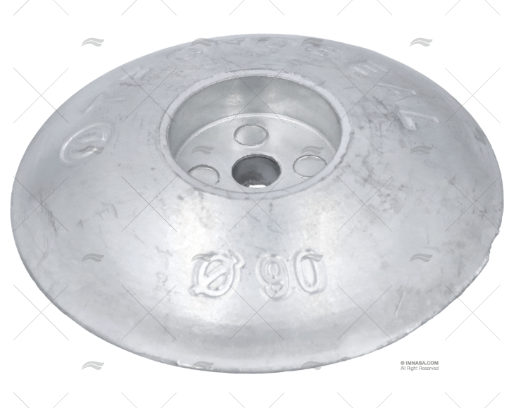 ANODE ROUND PLATE FOR RUDDER 90mm