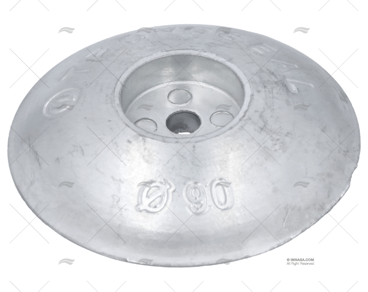 ANODO ZINCO DISCO  90mm TECNOSEAL
