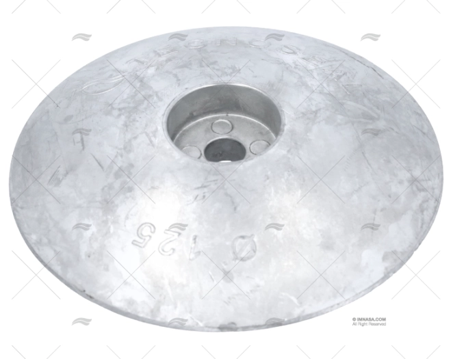 ÂNODO ZINCO LEME 125mm 0,98kg TECNOSEAL