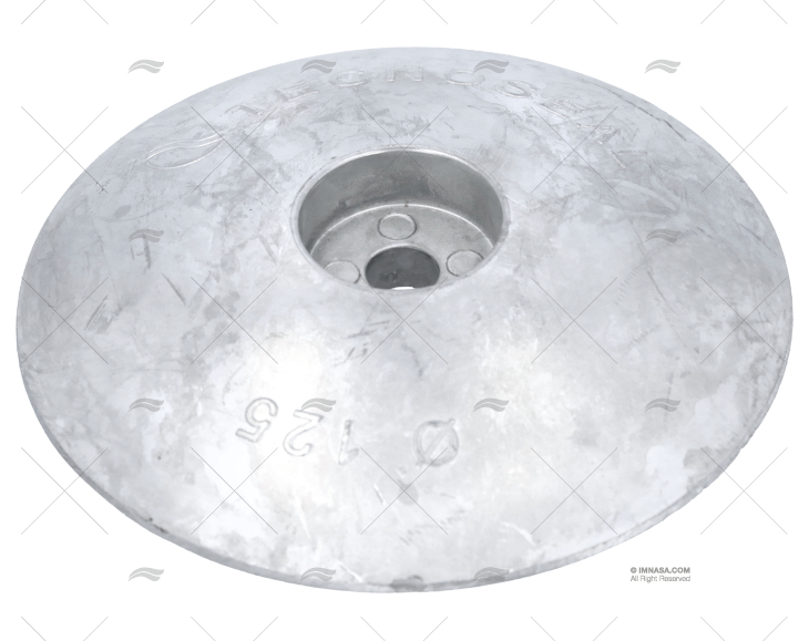 ÂNODO ZINCO LEME 125mm 0,98kg TECNOSEAL