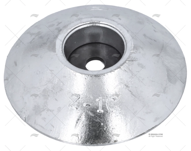 ANODO ZINCO PIATTINA 132mm 1.6kg ZINETI