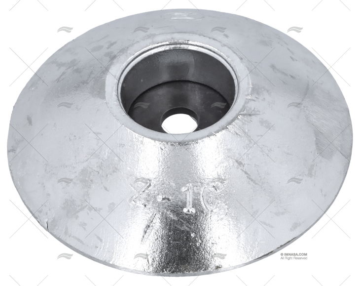 ANODO ZINCO PIATTINA 132mm 1.6kg ZINETI