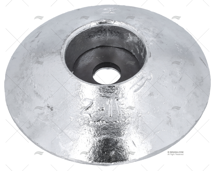 ANODO ZINCO PIATTINA 104mm 0.8kg VETUS ZINETI
