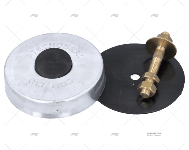ANODO ZINCO POPPA 140MM 3,05kg CON KIT TECNOSEAL