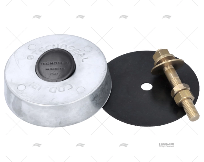 ANODO ZINCO POPPA 140MM 3,5KG CON KIT TECNOSEAL