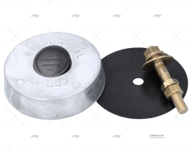 ÂNODO ZINCO POPA 140MM 3,5KG COM KIT TECNOSEAL