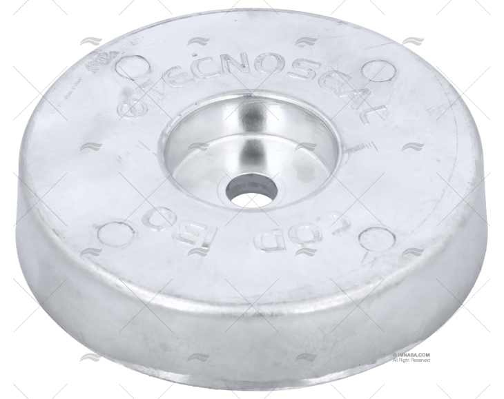 ÂNODO ZINCO POPA 140MM 3,05kg TECNOSEAL