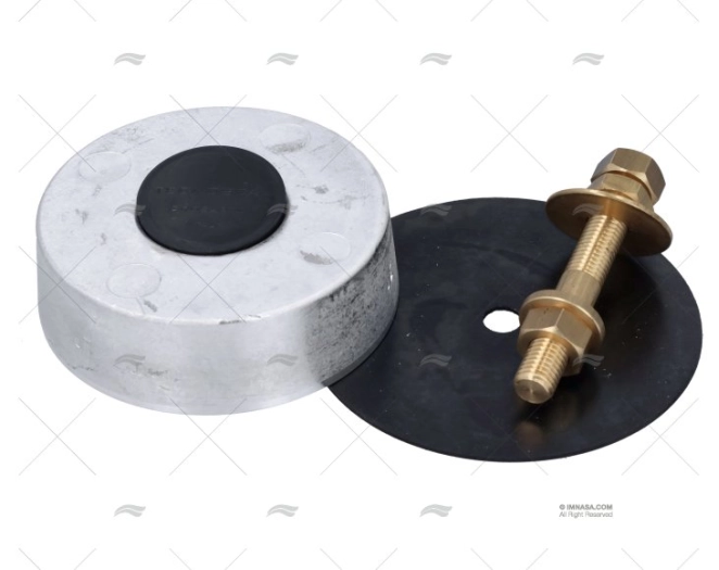 ANODO ALLUMINIO POPPA 125mm 2,65kg TECNOSEAL