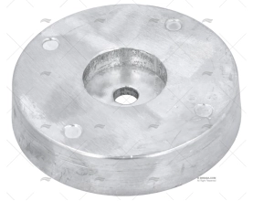 ÂNODO ZINCO POPA 140MM 3,05kg GUARDIAN
