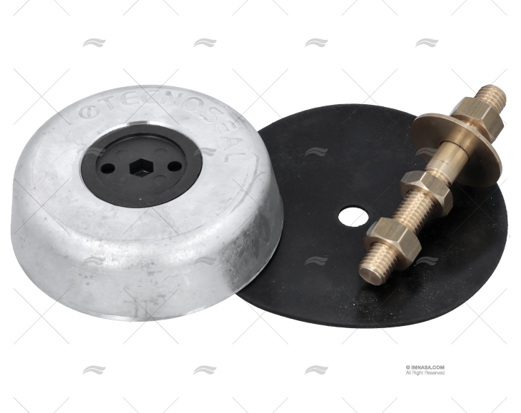 ANODO ZINC POPA 120MM 2,8kg CON KIT TECNOSEAL