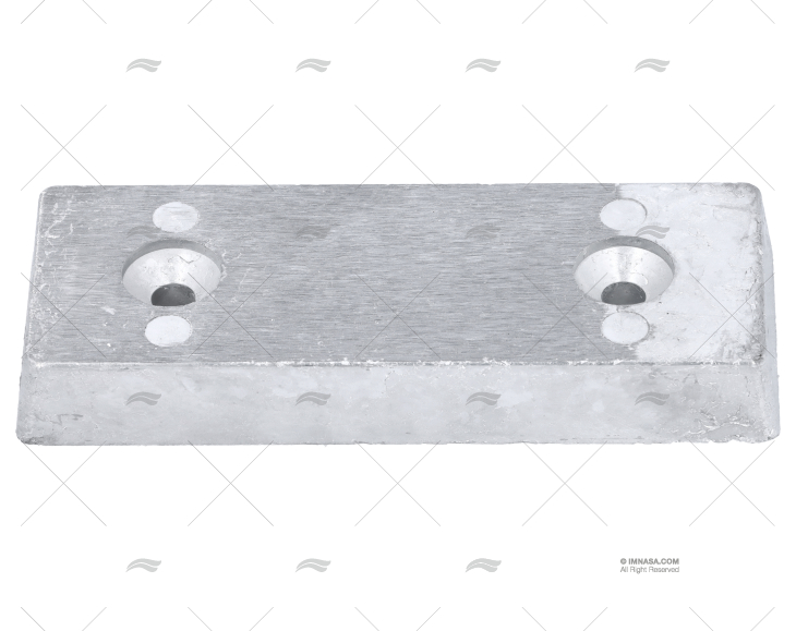 ANODO ZINC FLAP 130x50x17 0.68kg GUARDIAN