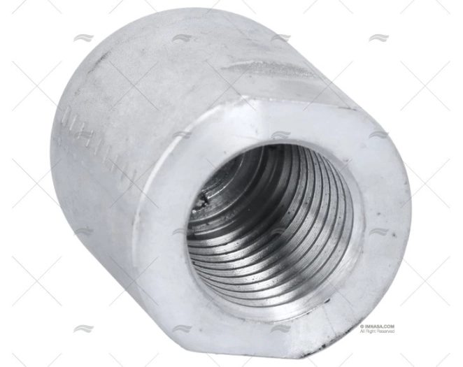 ÂNODO ZINCO PORCA ROSCADA M27 40x50 0,23kg