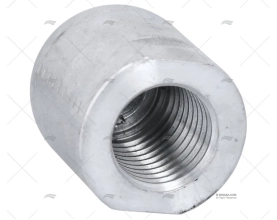 ÂNODO ZINCO PORCA ROSCADA M27 40x50 0,23kg