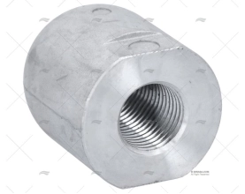 ÂNODO ZINCO PORCA ROSCA 20x2 35x52 0,15kg