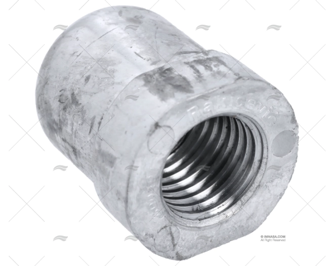 ANODO ZINC DADO ROSCA M24 40x50 0.25kg GUARDIAN