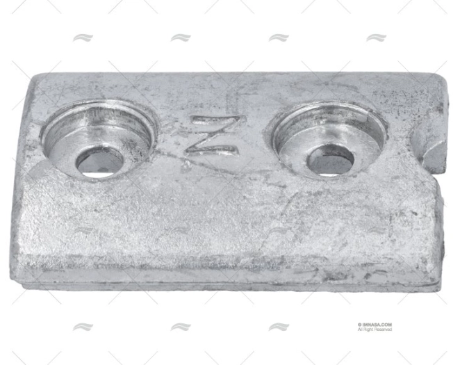 ANODO ZINCO PIASTRA OMC/JOHNSON/EVINRUDE ZINETI