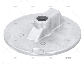 ÂNODO ZINCO MERCÚRIO. PLACA 91mm